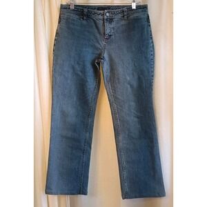 Vtg J.‎ Crew Women's Size 8 Dark Wash  Wide Leg Jeans